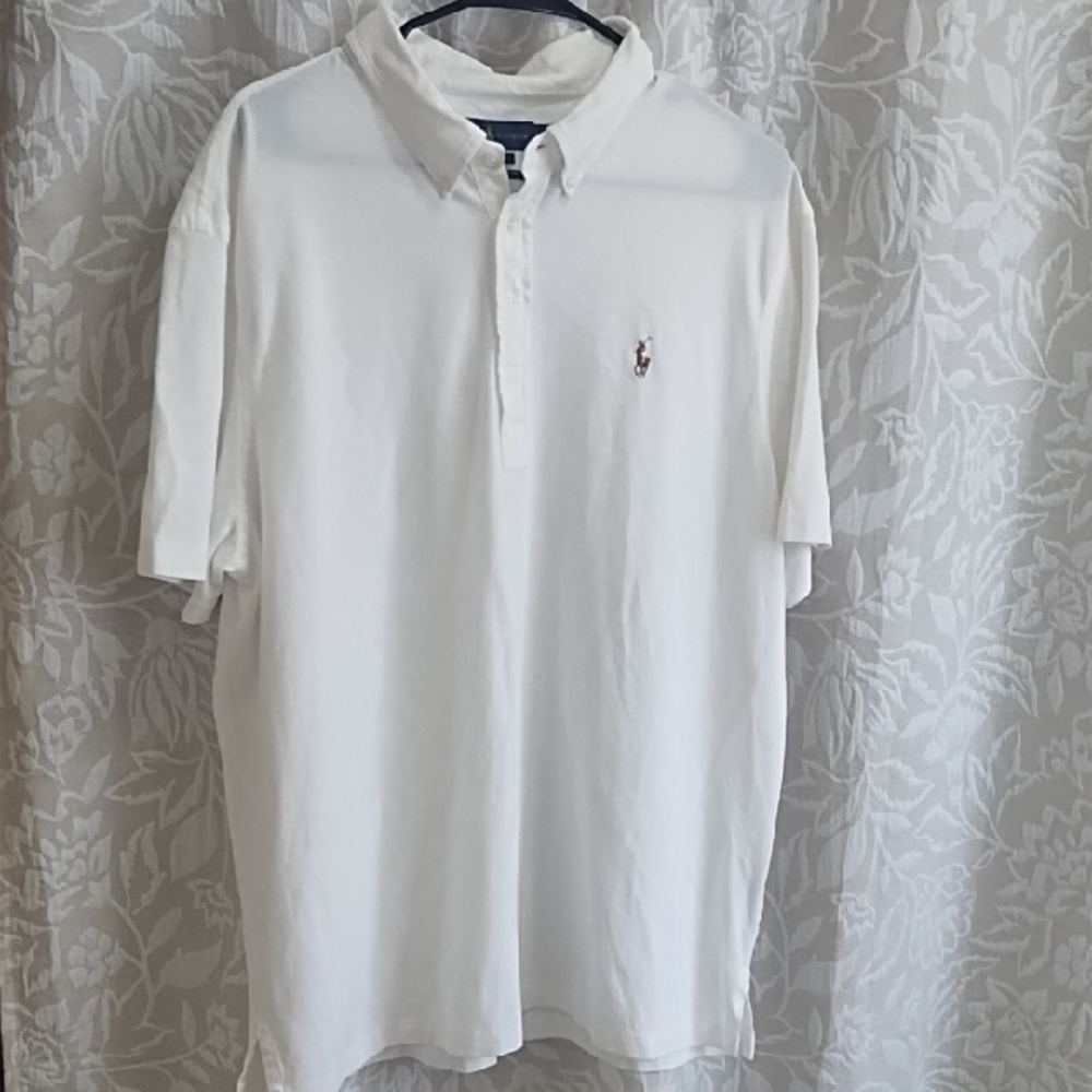 Ralph Lauren Classic White Polo Shirt